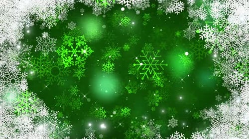 Green Christmas Background