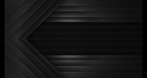Modern Dark Geometric Logo Reveal Animation