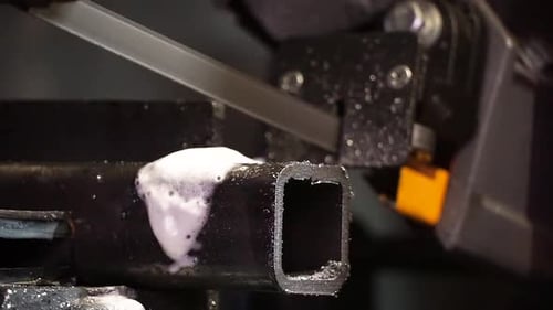 cutting an iron profile