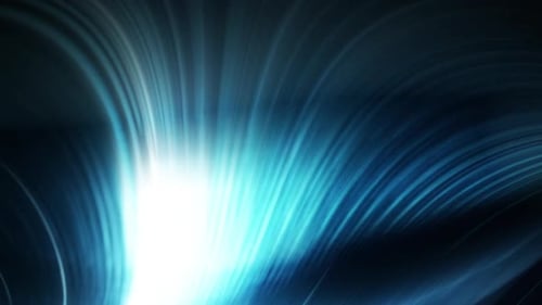 Dynamic Abstract Blue Energy Light Rays Background