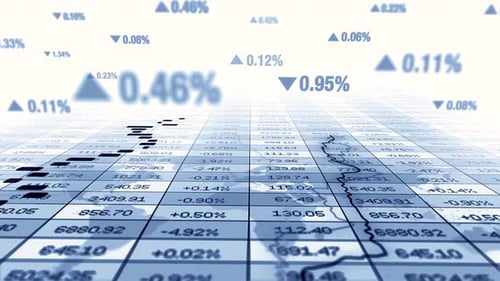 Stock Market Exchange Rates Investment Growth Data