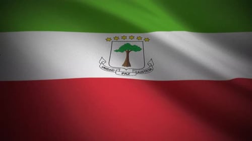 Realistic Waving Fabric Flag Animation