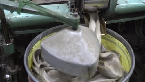 Verfahren zum Sammlung von Leinenfasern