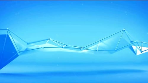 4k Blue Background Motion