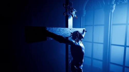 Cross with Christ's crucifixion