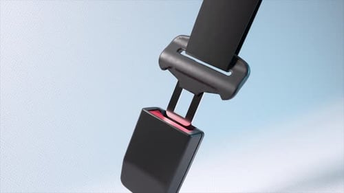 Mécanisme essentiel à la sécurité révélant le fonctionnement complexe de la boucle de ceinture de sécurité, son enclenchement et son relâchement