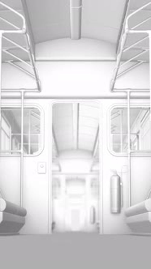 Travel Airplane Train Interior Exterior Loop