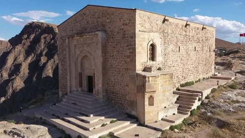 Historical Building On The Mountain