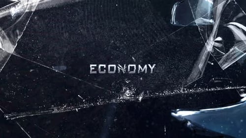 Economy Text Animation