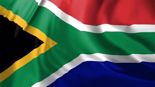 Flagge von Südafrika
