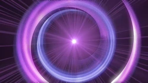 Rotierende Linien im Hintergrund in Form einer Spirale