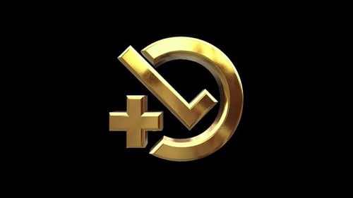 Goldenes Symbol für Aufgabe hinzufügen