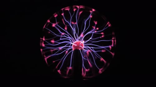 Intriguing Plasma Ball with Electrical Discharges