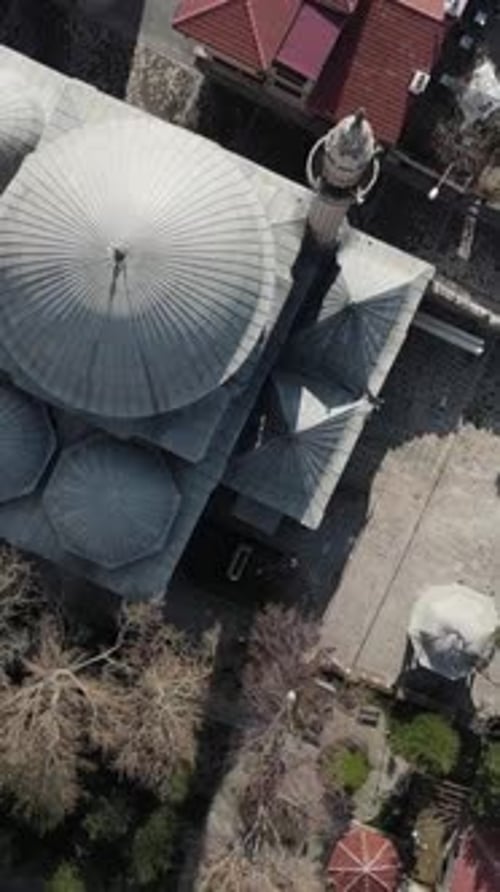 Aerial View Mosque