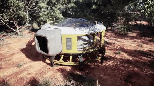 Futuristic Hotel in the Australian Bush