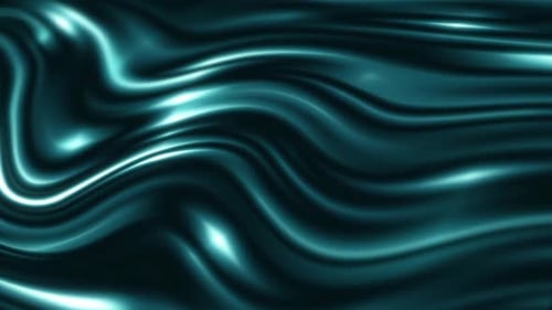 HD Smooth Blue Silk Texture: Flowing Waves and Fluid Patterns for Business Presentations