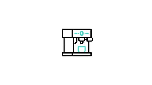 Espresso Maker Animated Icon