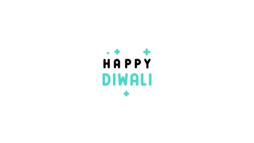 Icône animée Happydiwali