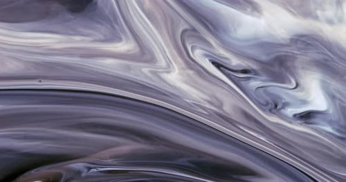 Multi-layered living structure of pastel tones, from white to purple, transparency of smoke.