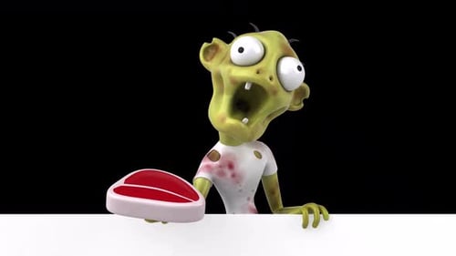 Fun zombie - 3D Animation