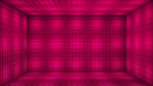 Cubes illuminés de haute technologie à diffusion pulsée, salle Stage 14