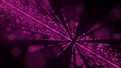 Abstract Particles Background 4K