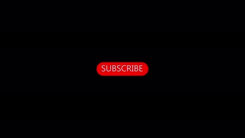 Animated YouTube Subscribe Button and Bell Notification Call to Action