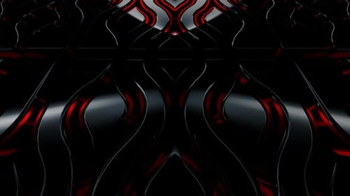 Dark Red Futuristic Abstract Seamless Looping Background