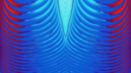 Movable Bluered Background with an Ornamental Pattern