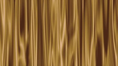Abstract Gold Wave Cloth Background