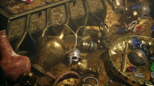 Ancient Treasure Chest Opening Cinematic Opener