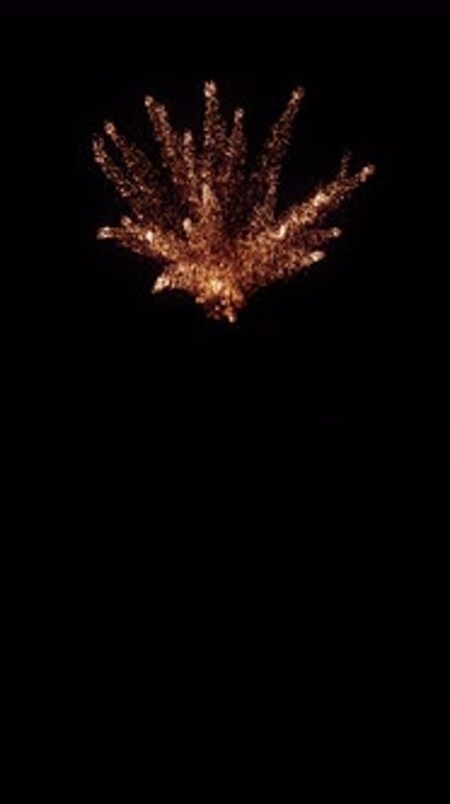 Dynamic Colorful Particle Burst Reveal Transition Pack