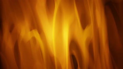 Abstract Flames Wall