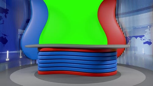 News Studio Hintergrundschleife