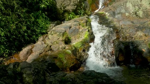 Mountain Waterfall Natural Landmark