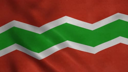 Waving Geometric Zigzag Pattern Motion Background