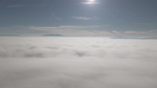 Clouds Under Blue Sky From an Aerial View