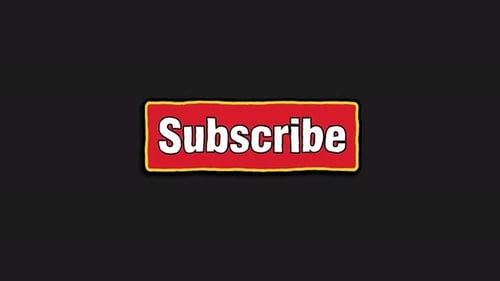 Sketchy Subscribe Button Call to Action Animation