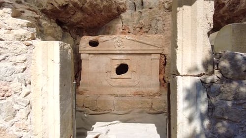 Tomb in Olympos.