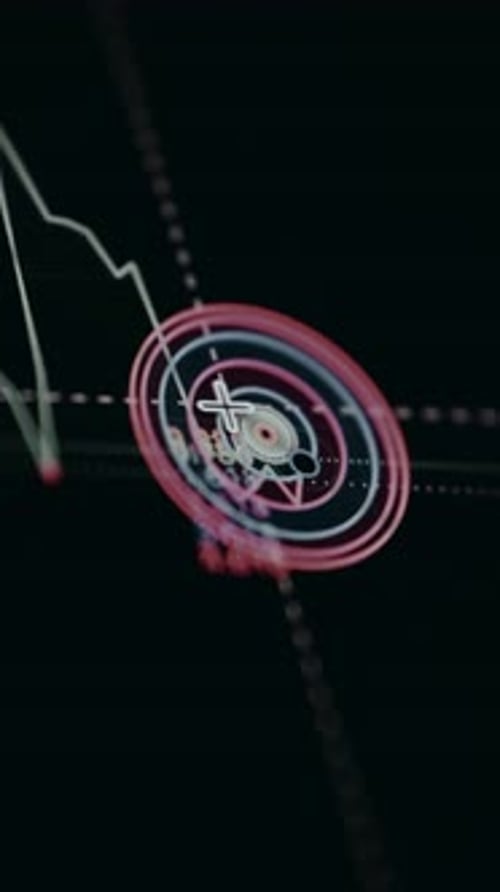 Using the Fib Circles Technical Analysis Tool for a Stock Market Chart