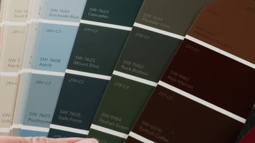 Color Pallet Choosing the Color By Designer Furniture Real Estate or Construction Works Creative