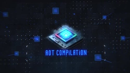 Arrière-plans de haute technologie de Compilation Aot