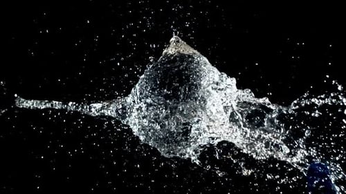 Water Balloon Explosion in Slow Motion