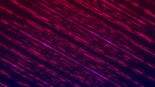 Futuristic Red Digital Rain Moving Background Loop