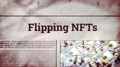 Vintage Newspaper Headline Reveal with Grunge Retro Effect