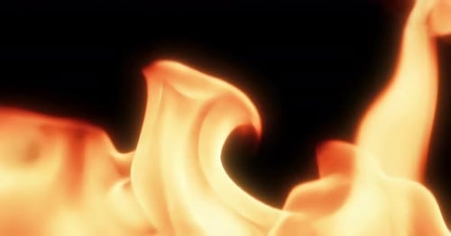 Fire close Up