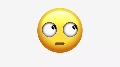 Animated Emoji with Shifty Eyes