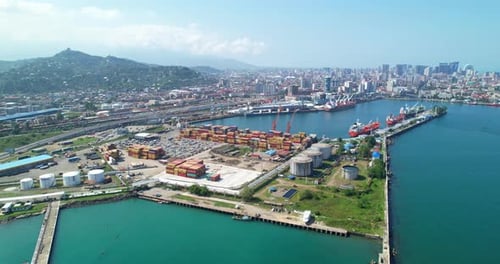 Sea Cargo Port in Batumi