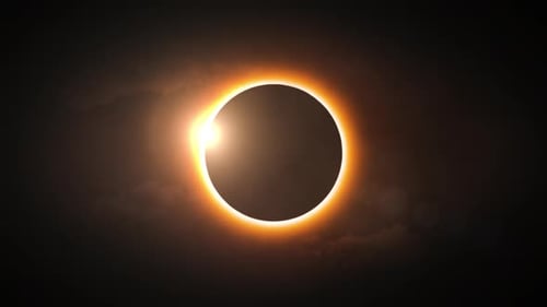 Volle Sonnenfinsternis