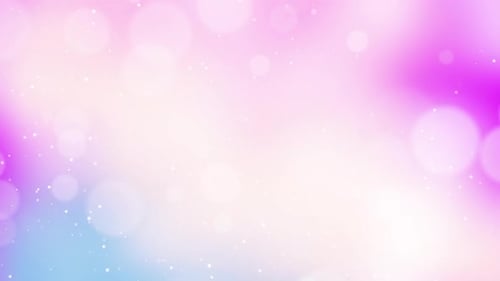 Colorful Blurred Particle Bokeh Background Loop V3